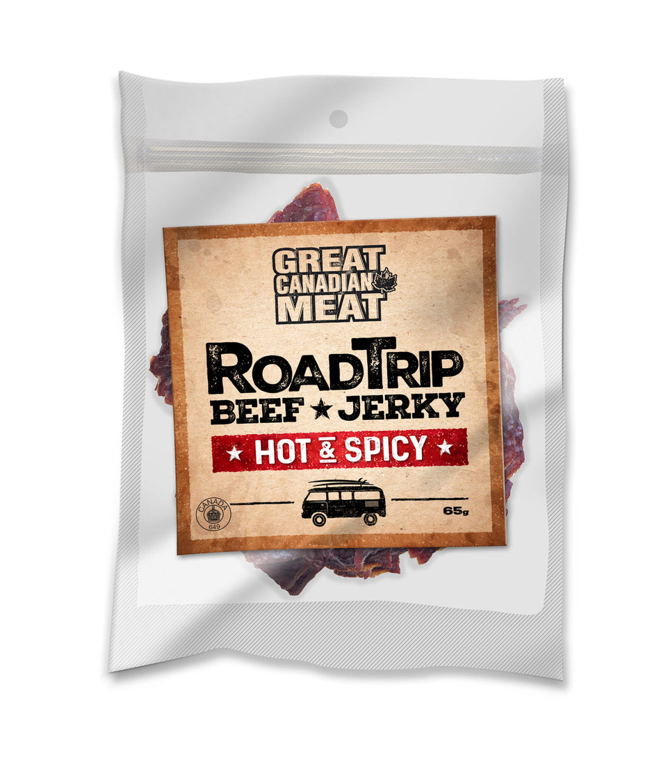 Great Canadian Meat - Road Trip Beef Jerky - 65g