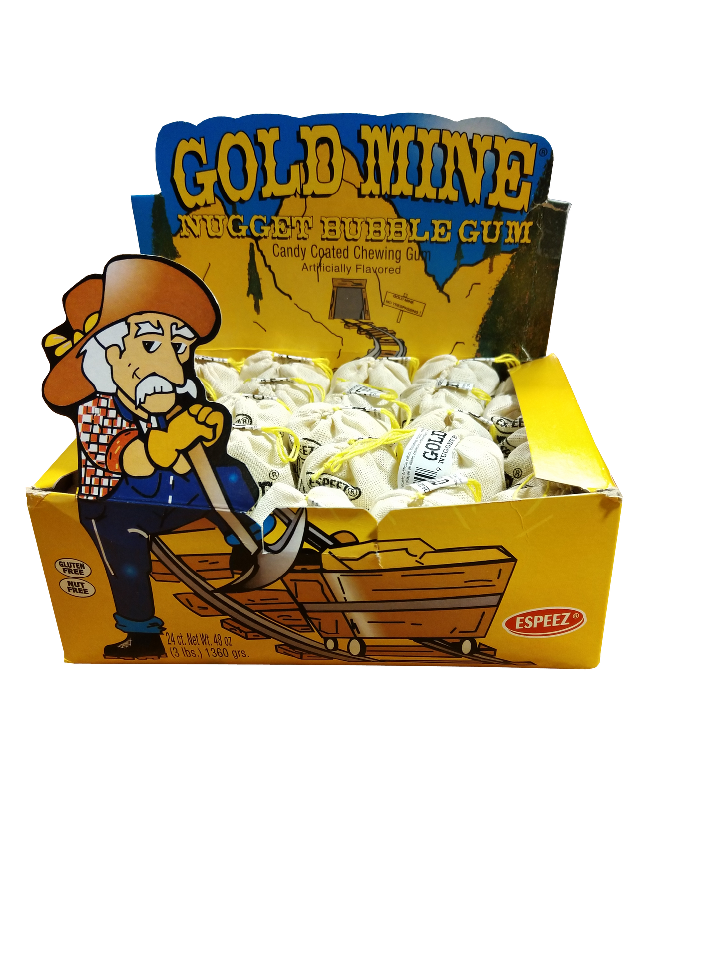 Gum - Gold Mine Nugget Bubble Gum