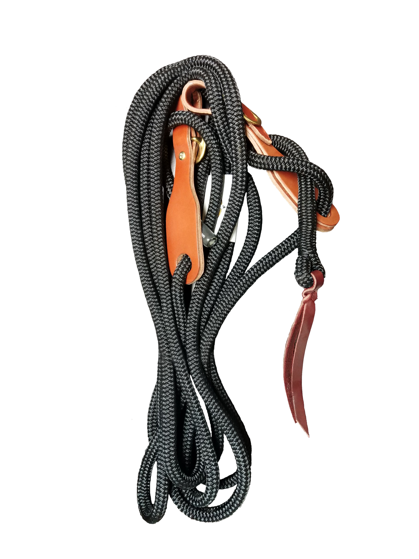 Burwash - Kanga Horseman - Mecate Reins With Slobber Strap - 23'