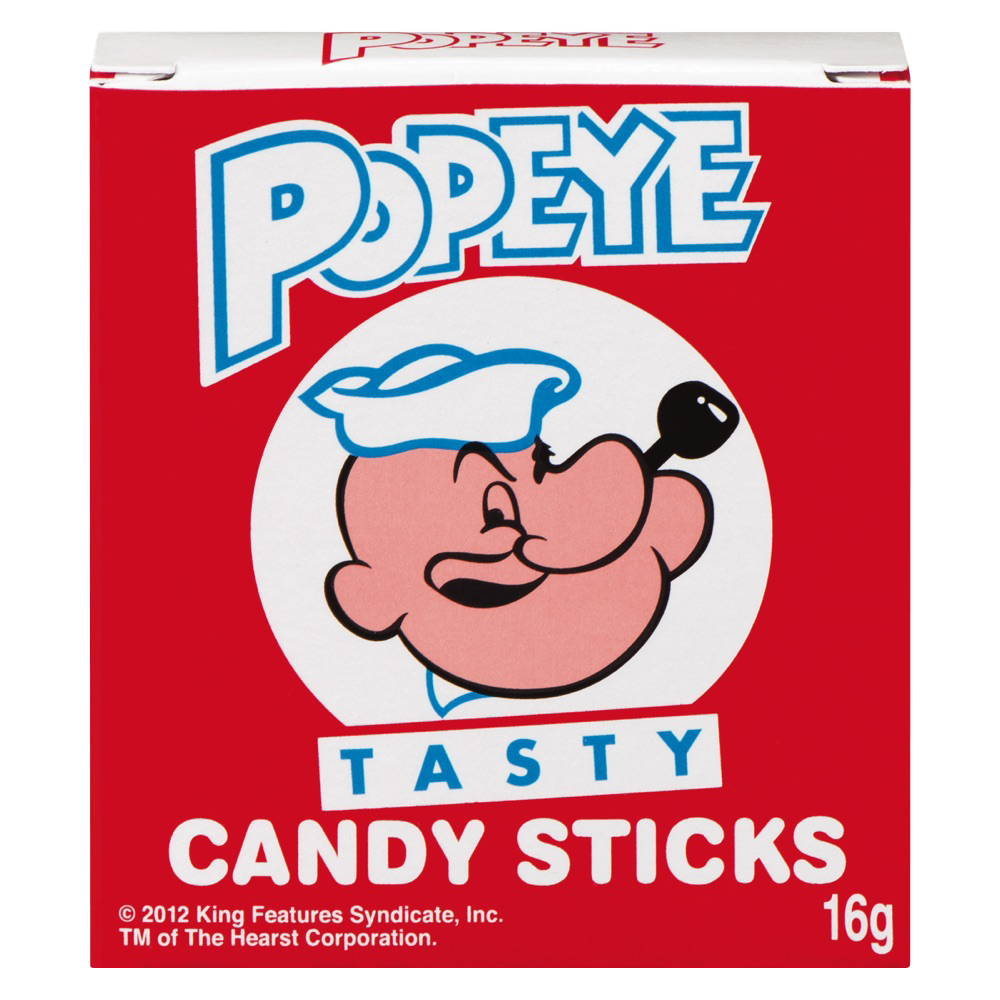 Candy - Popeye Candy Sticks ( Cigarettes)