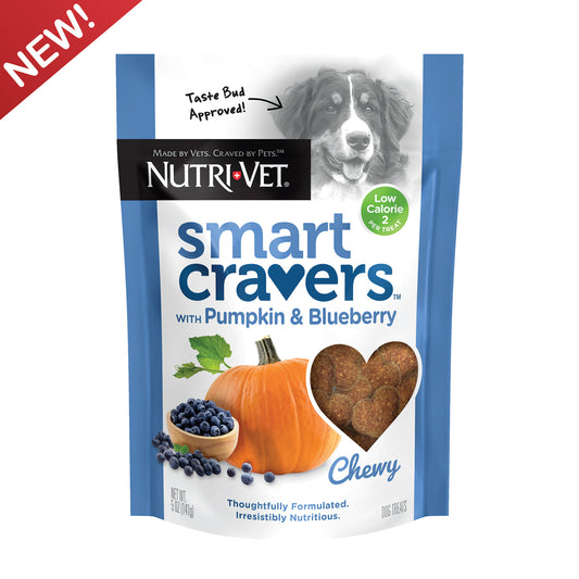 ****Nutri Vet Smart Cravers Chewy Treats 5oz****