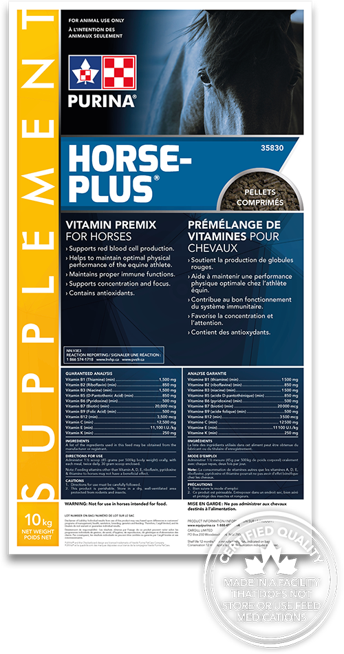 Purina - Horse Plus - 10kg (Special Order)