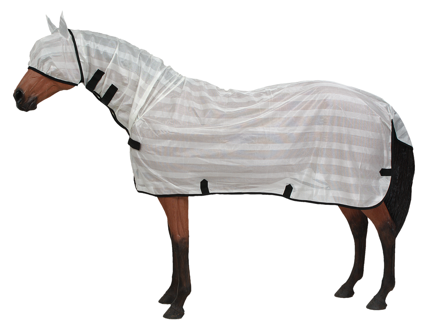 Contour Fly Scrim Sheet with Neck Cover and Removable Mask