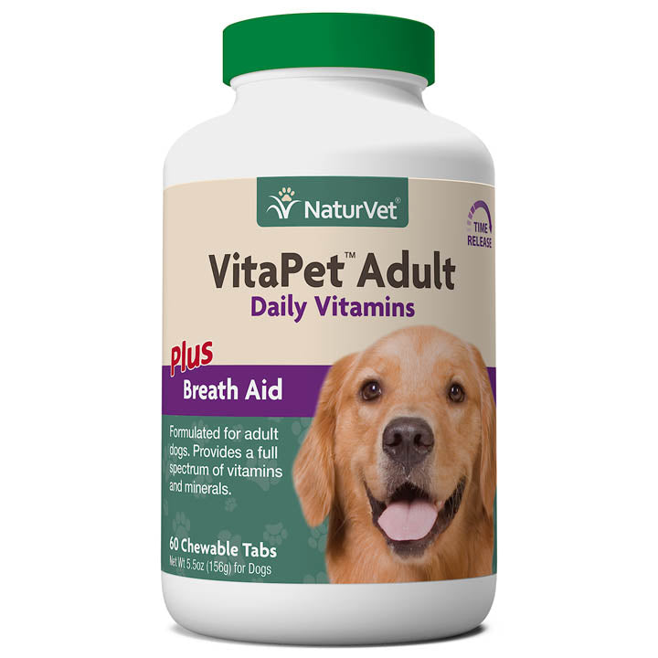 NaturVet VitaPet Adult-Chewable 60count