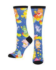 Socks-Ladies-Graphic Crew 3D