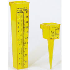 Rain Gauge - Yellow