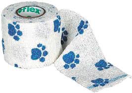 PetFlex - Paw Print Bandaged - 2" Wide