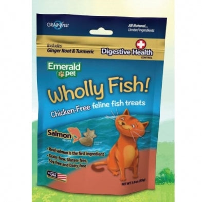 Emerald Pet - Feline Wholly Fish Digestive Health Treats