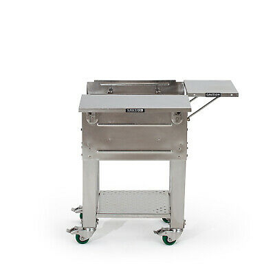 GMG - Stainless Steel Cart for Trek 2.0 Grill