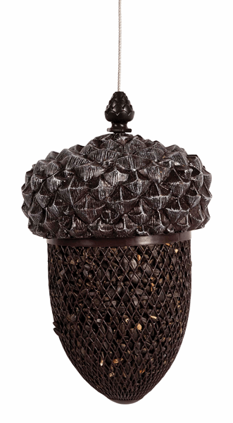 Pinebush-Acorn Shaped Blackoil Sunflower Feeder^