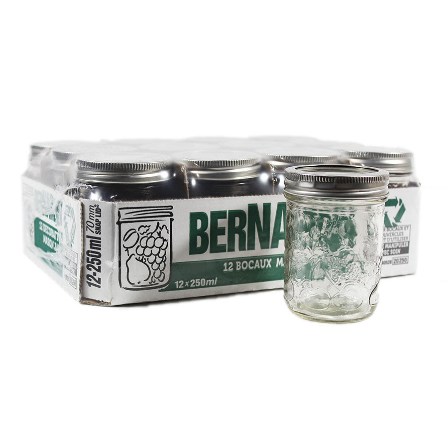 Bernardin Home Canning: Because You Can: Decorative 250 ml Wide Mouth  Bernardin Jars