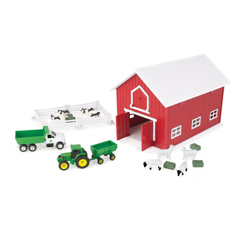 Toys - John Deere Red Barn Playset