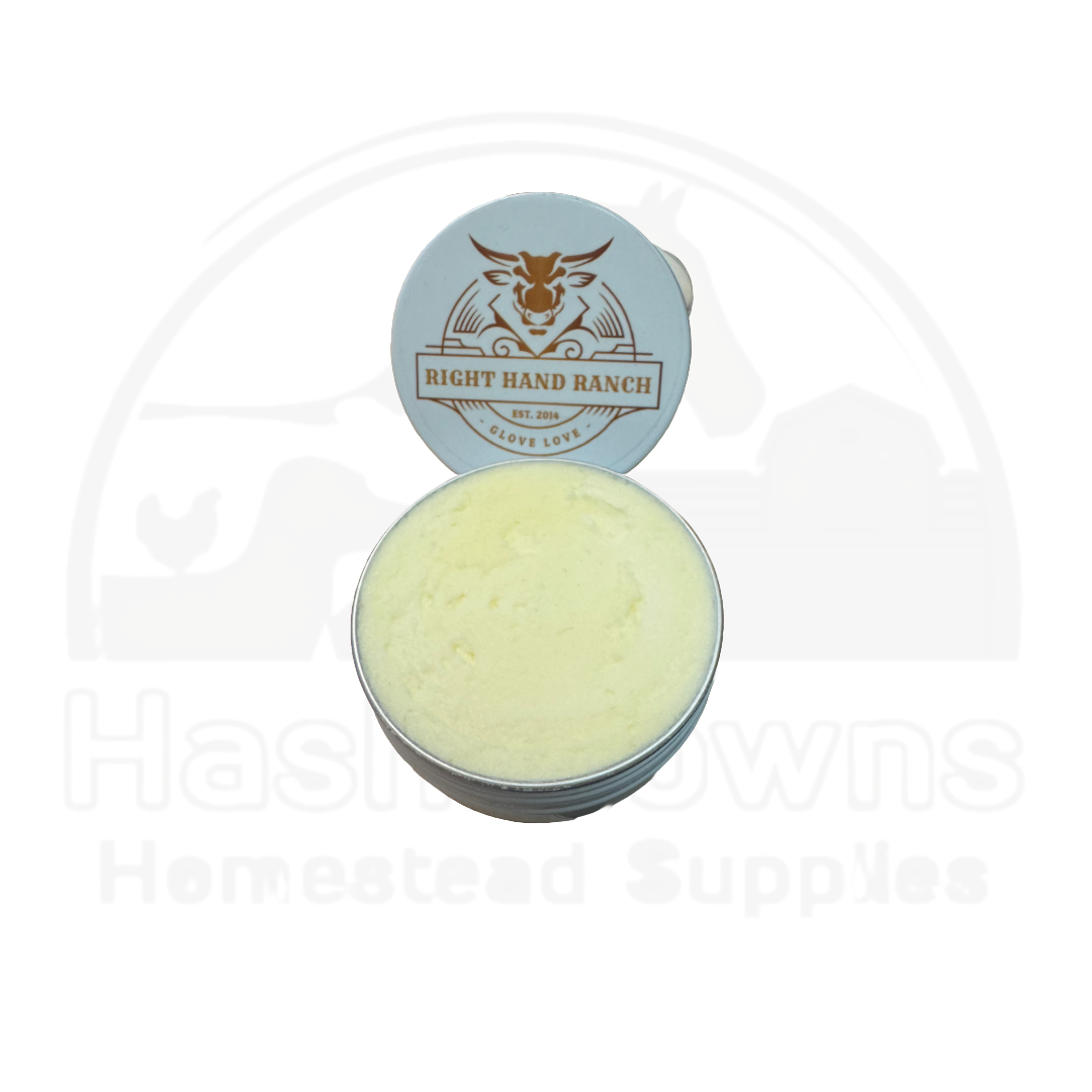 Right Hand Ranch - Glove Love - Tallow Leather Conditioner - 2oz