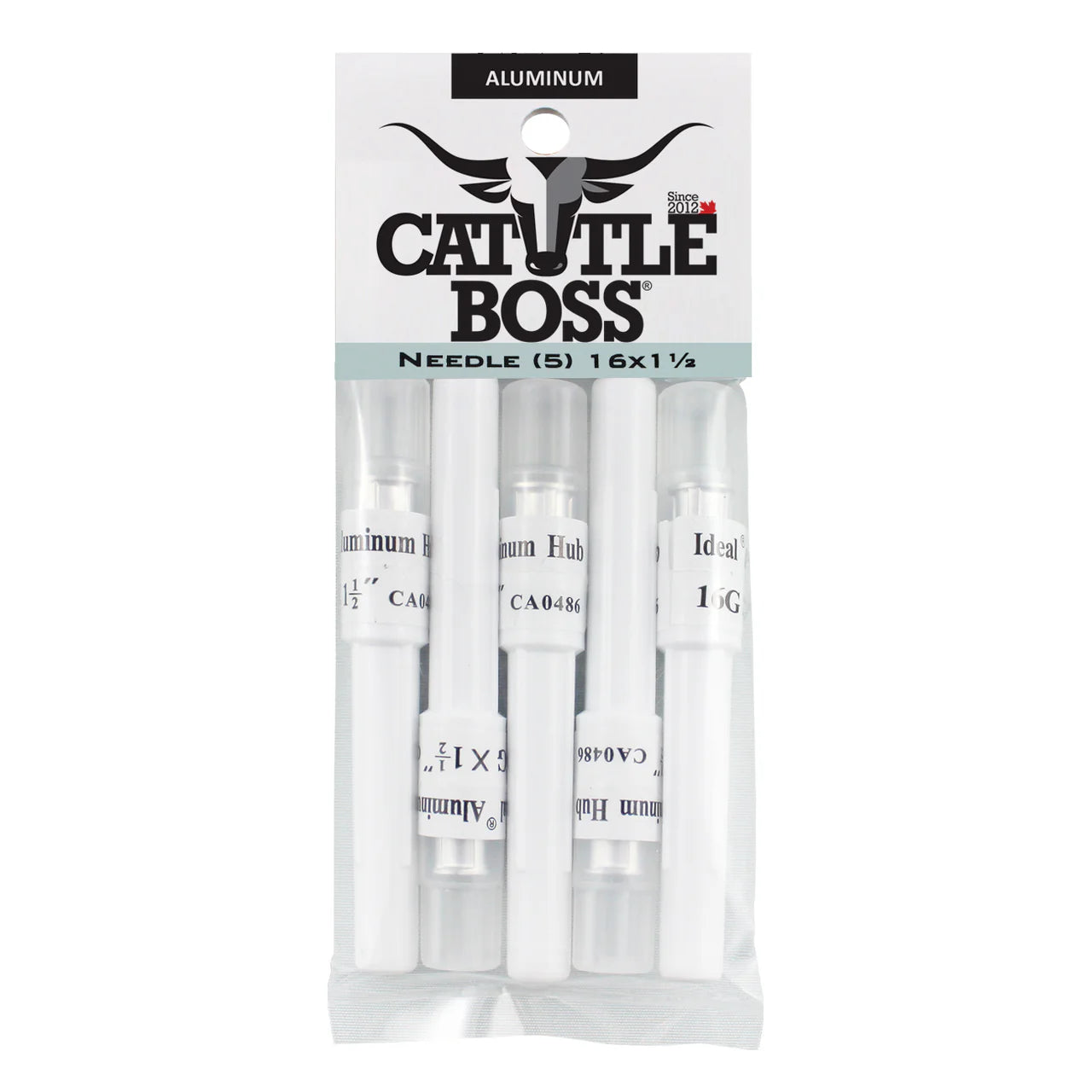 CattleBoss - Aluminum Hub Needles / 5 Pack