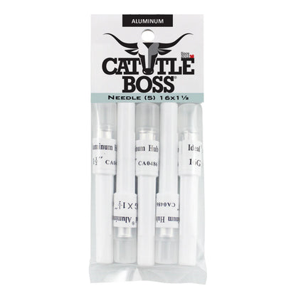 CattleBoss - Aluminum Hub Needles / 5 Pack