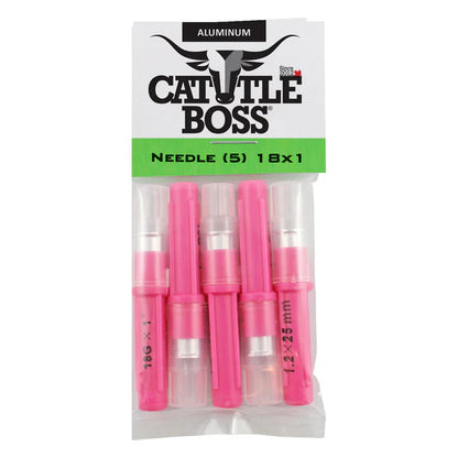 CattleBoss - Aluminum Hub Needles / 5 Pack
