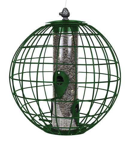 Pinebush - Round Squirrel Resistant Cage Seed Feeder