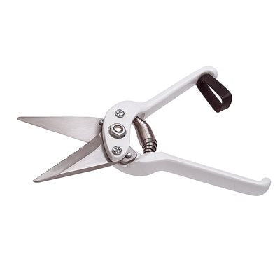 Hoof Trimmer - Sheep/Goat 6cm - Serrated - White Handle