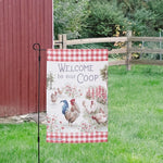 Garden Flag - Stake Sold Seperatley