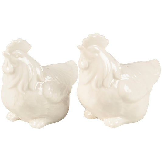 Salt and Pepper Shaker Set - Chickens