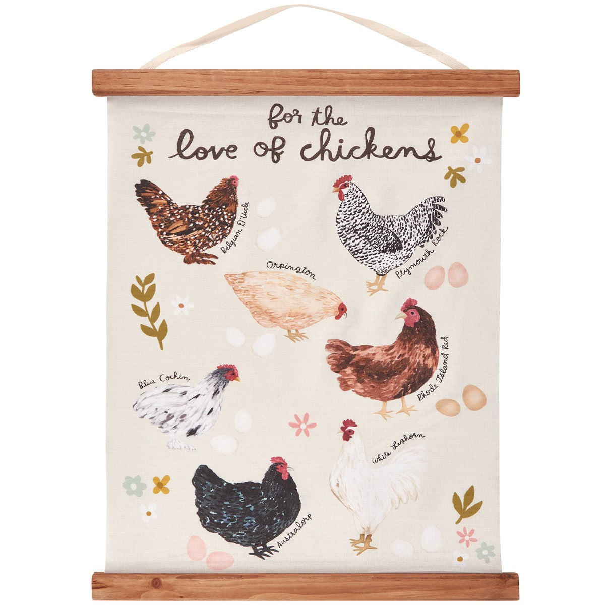 Wall Decor - For The Love Of Chickens