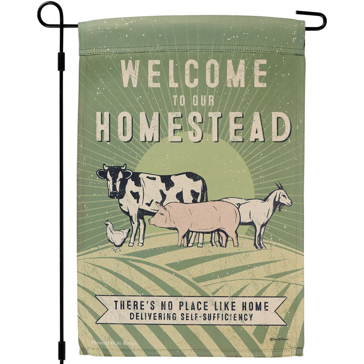 Garden Flag - Stake Sold Seperatley