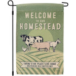 Garden Flag - Stake Sold Seperatley