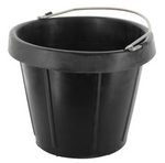 Rubber Bucket with Handle - 12 Quart