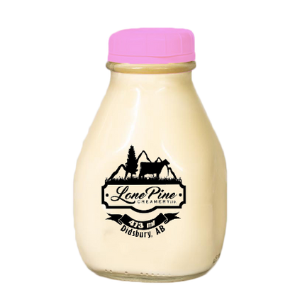 Lone Pine Jerseys & Creamery - Local Fresh Milk - PRICE INCLUDES $3 BOTTLE DEPOSIT