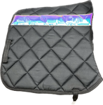 English Saddle Pad - Black/Holographic - Full