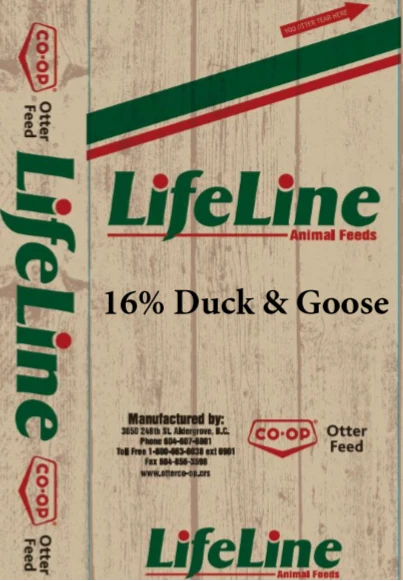 Lifeline Duck & Goose Ration - 16%