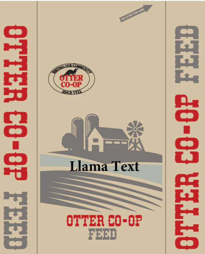 Otter Co-Op - 15% Textured Llama Textured Feed