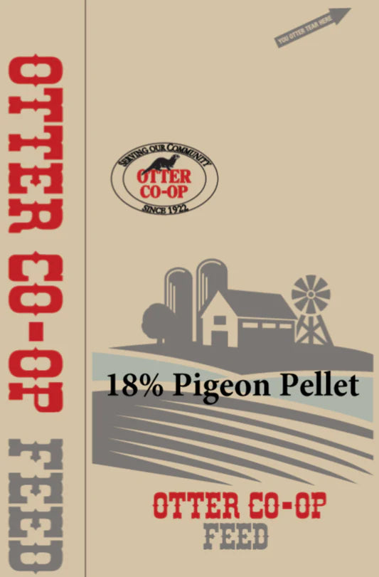 Otter Co-Op - 18% Pigeon Pellet