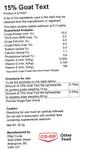 Otter Co-Op - 15% Textured Goat Feed