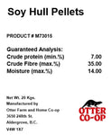 Soy Hull Pellets - 20kg