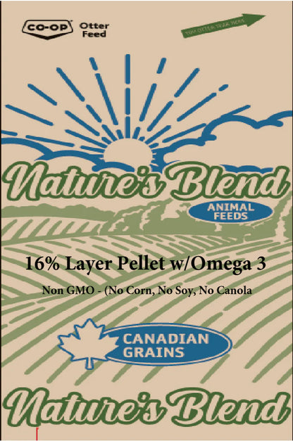 Otter Co-Op - Nature's Blend - 17% Poultry Layer - Pellet - 20kg