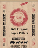 Organic - 16% Poultry Layer - Pelleted - 20kg
