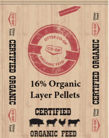 Organic - 16% Poultry Layer - Pelleted - 20kg