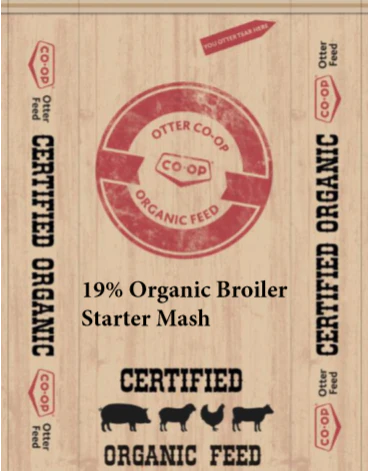Organic - Poultry Broiler 19% Starter Mash - 20kg