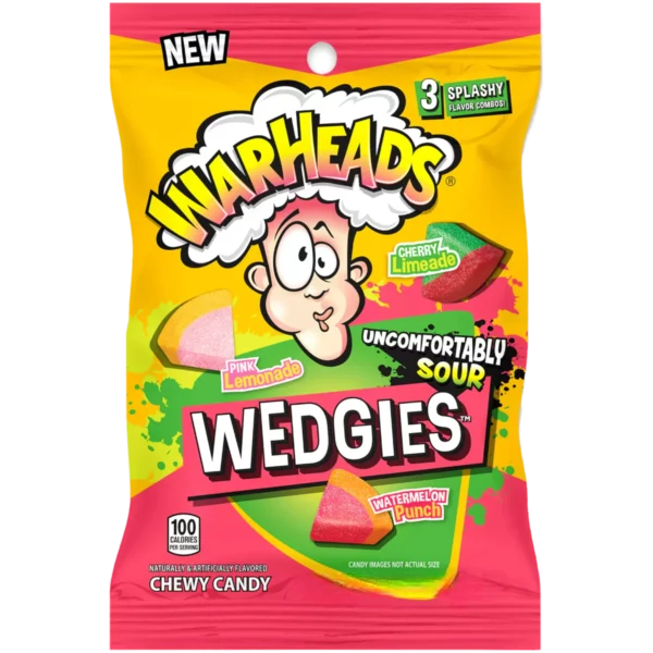Candy - Uncomfortably Sour Wedgies Pink Lemonade