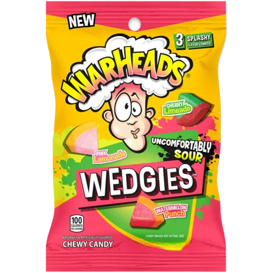 Candy - Uncomfortably Sour Wedgies Pink Lemonade
