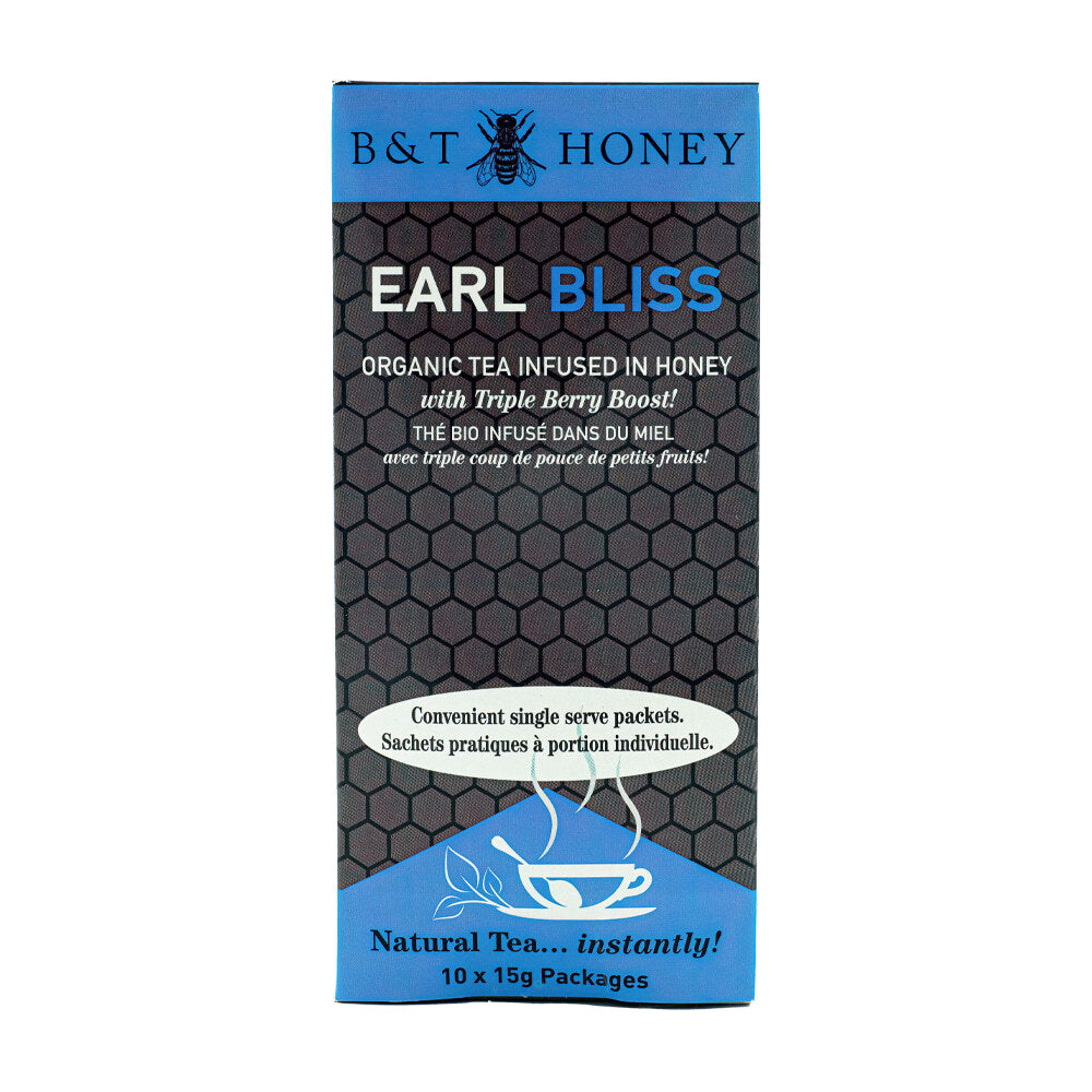 B&T Honey Tea Infused Honey - Earl Bliss