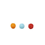 BUDZ - Cat Toy Coloured Spiral Balls