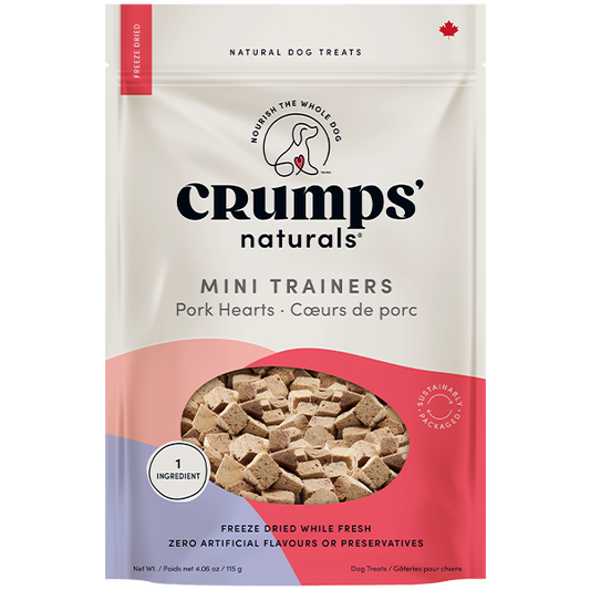 Crumps Naturals - Dog Mini Trainers - Freeze Dried - 115g