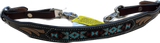 True North - Beaded Wither Strap w/ Turquoise & White Pattern