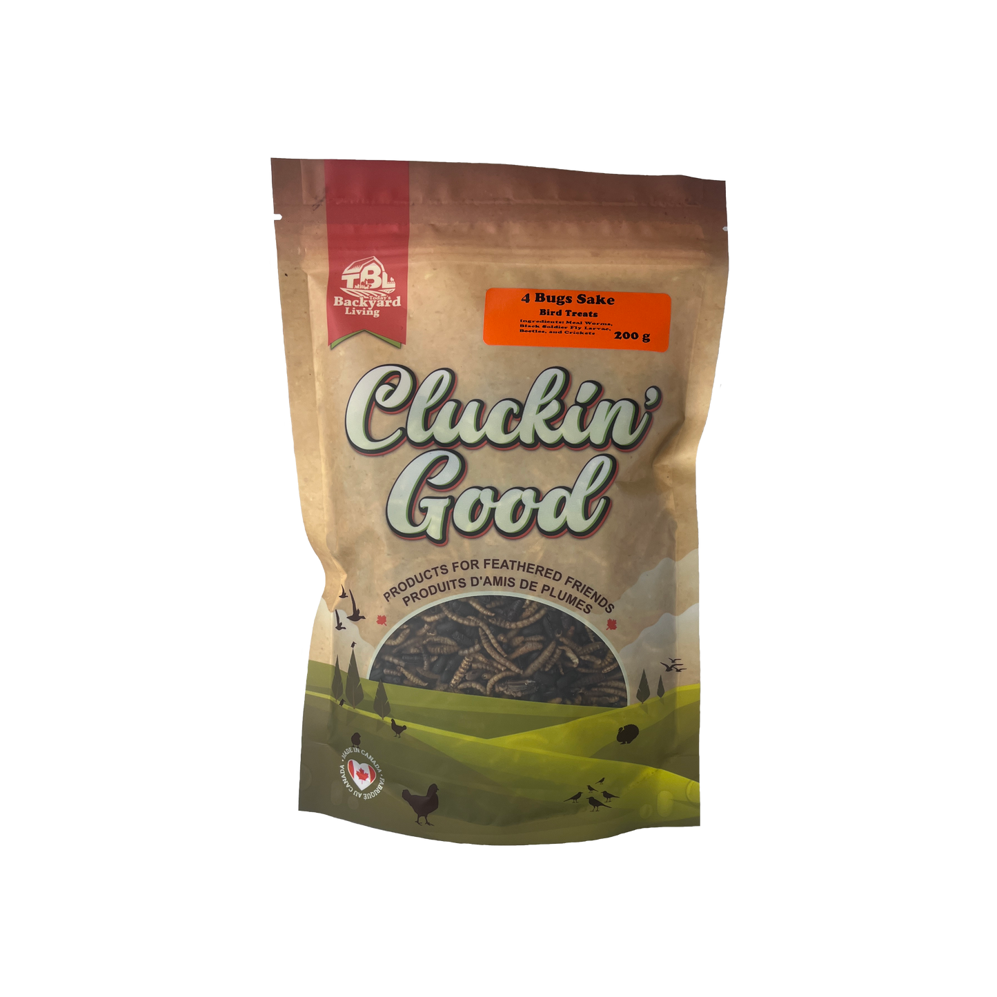 NEW!!! Cluckin' Good - 4 Bugs Sake