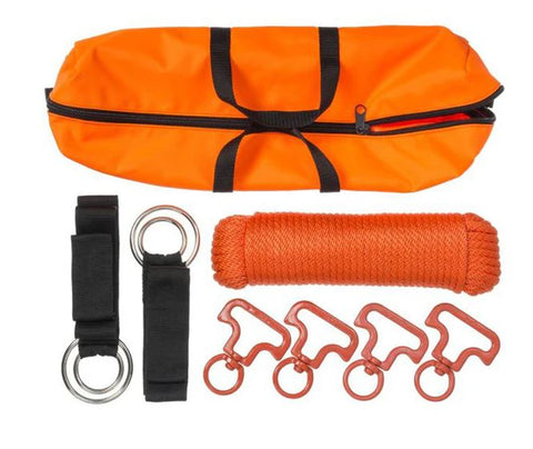 Tough1 - 4 Horse Picket Line Kit - Orange Bag