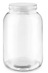 1 Gallon Glass Jar w/Metal Lid