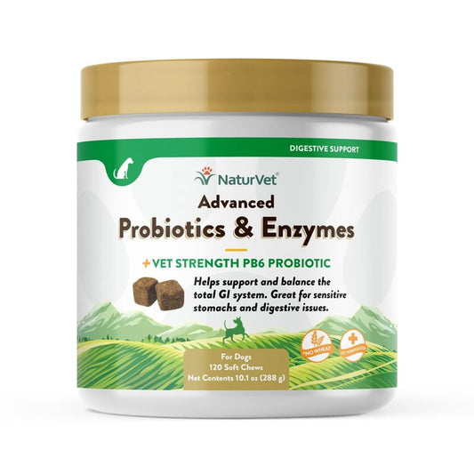 Naturvet Advanced Probiotics & Enzymes Soft Chews