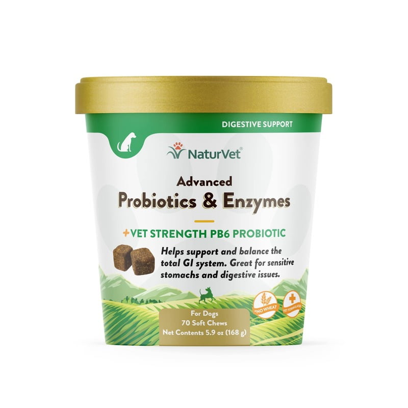 Naturvet Advanced Probiotics & Enzymes Soft Chews